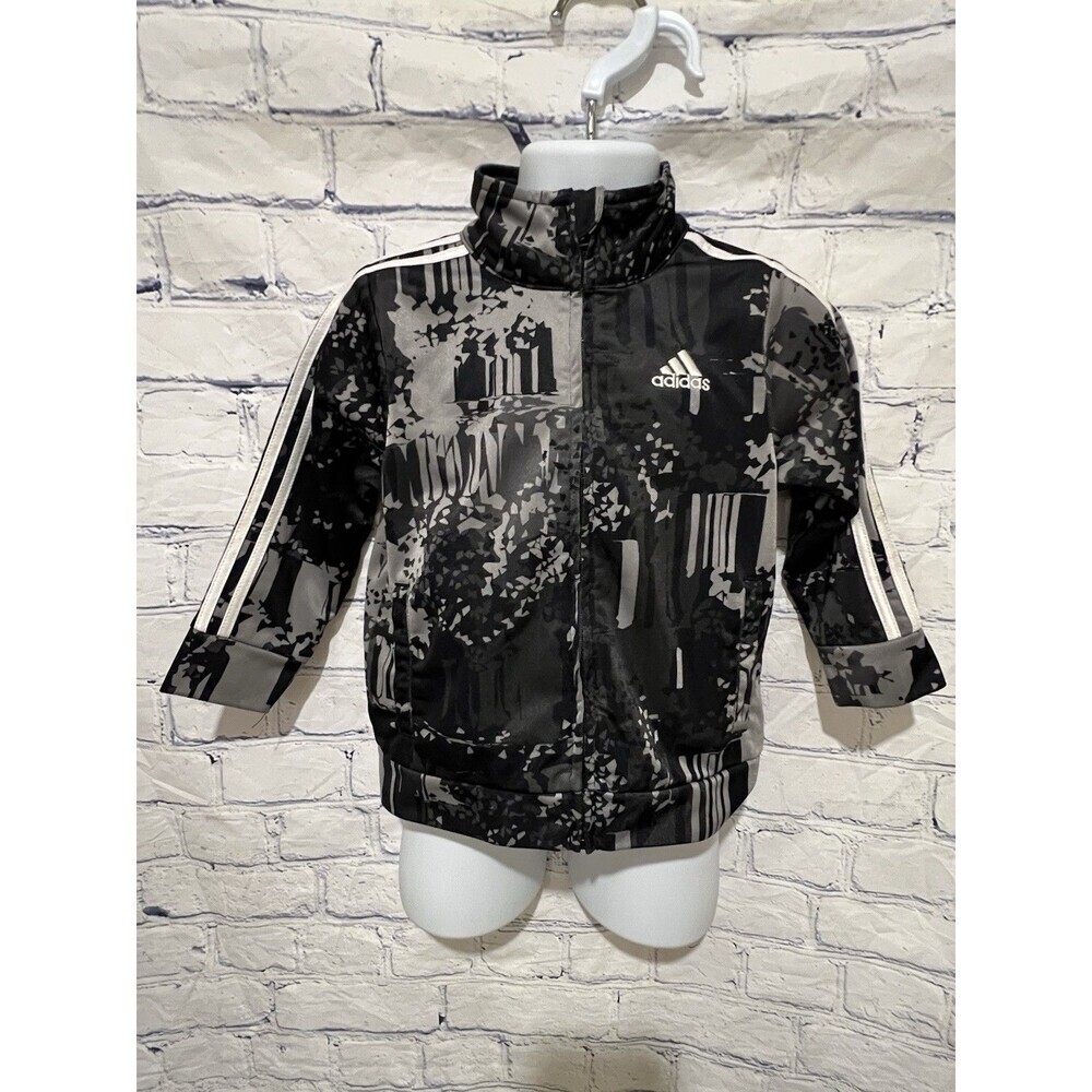 Toddler Boy adidas Camo Track Jacket Size 18 Months